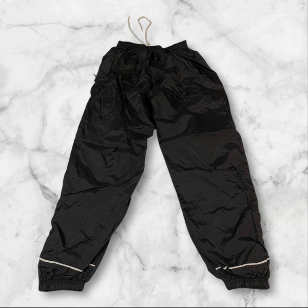 Nike Vintage Trackpants Baggy Nylon Stoff aus Regenjacke XL 161