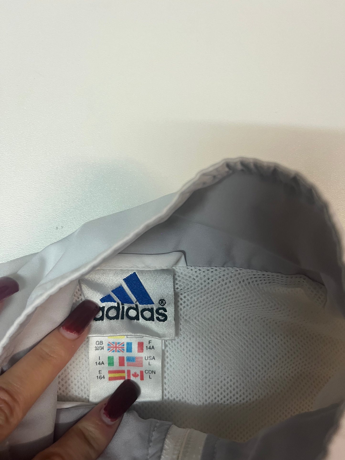 Vintage Adidas Trainingsjacke L fit S 5155