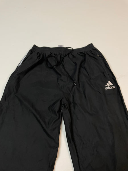 Adidas Vintage Trackpants Baggy Nylon Stoff aus Regenjacke XL 222