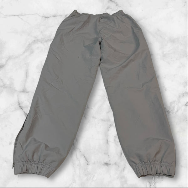 Reebok Vintage Trackpants Baggy Nylon Stoff aus Regenjacke S 129