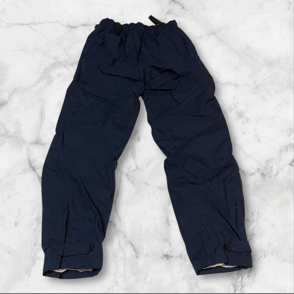 Nike Vintage Trackpants Baggy Nylon Stoff aus Regenjacke M 263