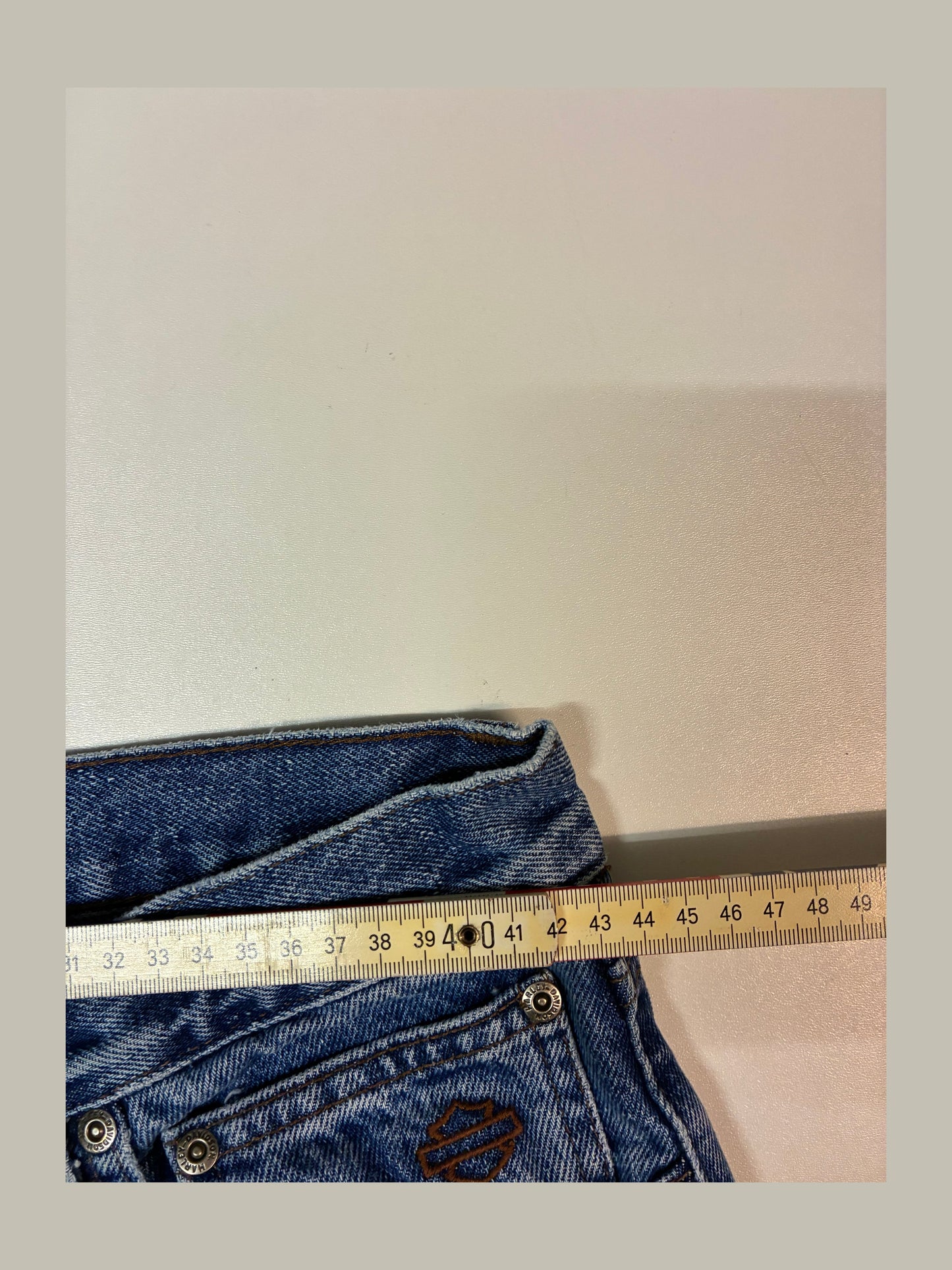 Vintage Harley Davidson Jeans baggy L 6263