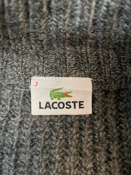 Lacoste Vintage 100%Wolle Pullover L-XL 8923