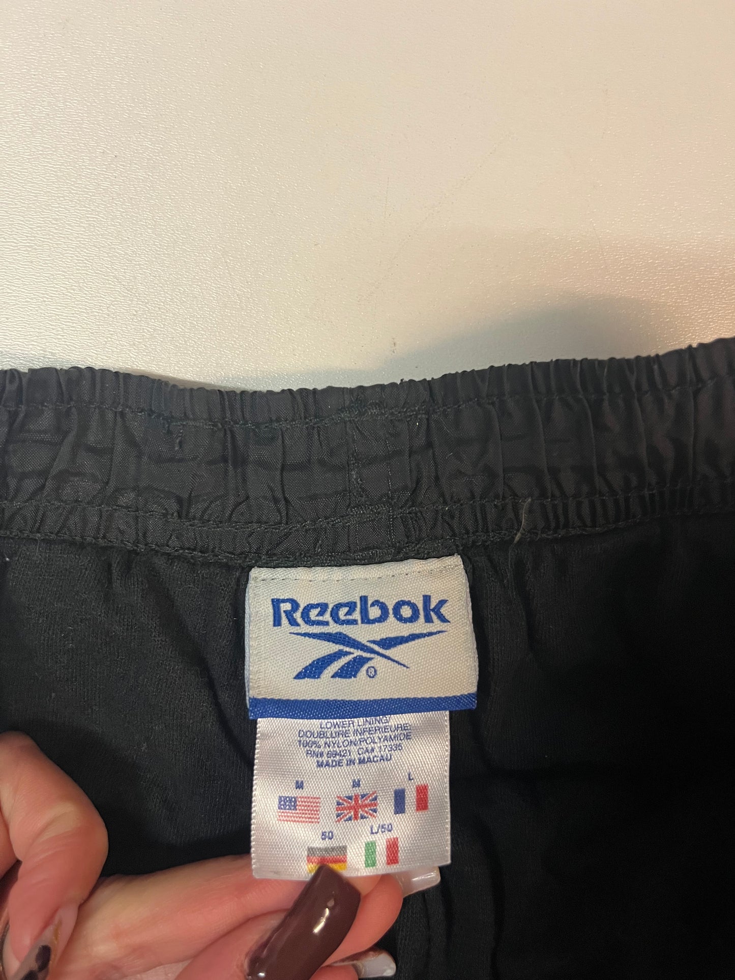 Vintage Reebok Trackpants M fit S 5298