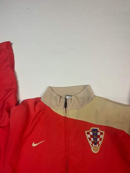 Vintage Nike X Kroatien Trainingsjacke L fit M 5135