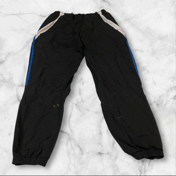 Adidas Vintage Trackpants Baggy Nylon Stoff aus Regenjacke M 215