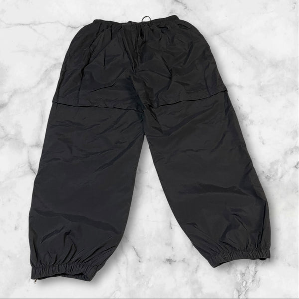 Champion Vintage Trackpants Baggy Nylon Stoff aus Regenjacke XXL 81