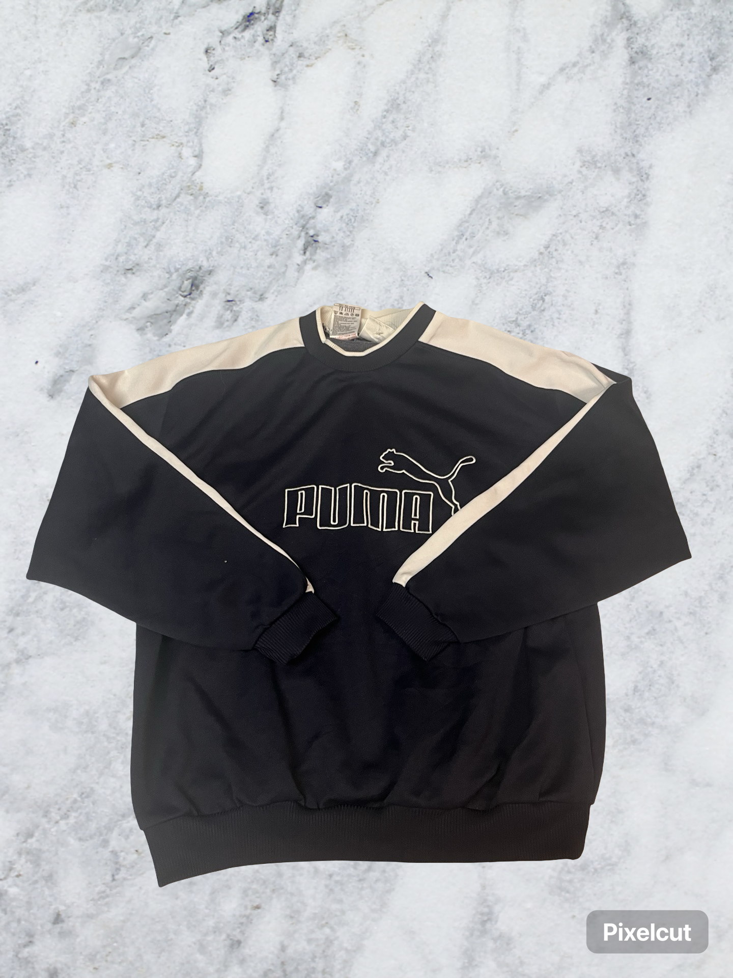 Vintage Puma Sweatshirt navy M - L 5739