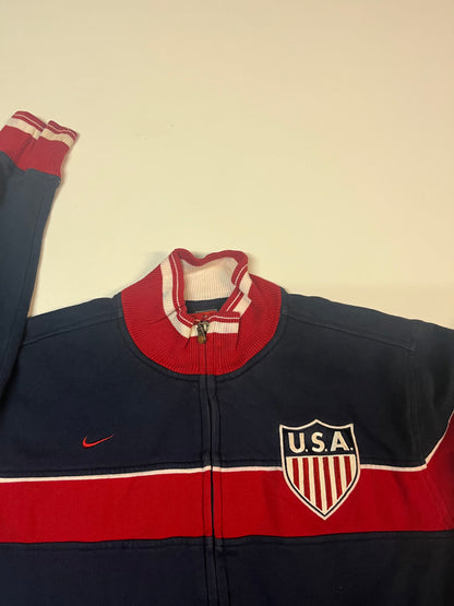 Vintage Nike USA Sweatjacke XL 5766