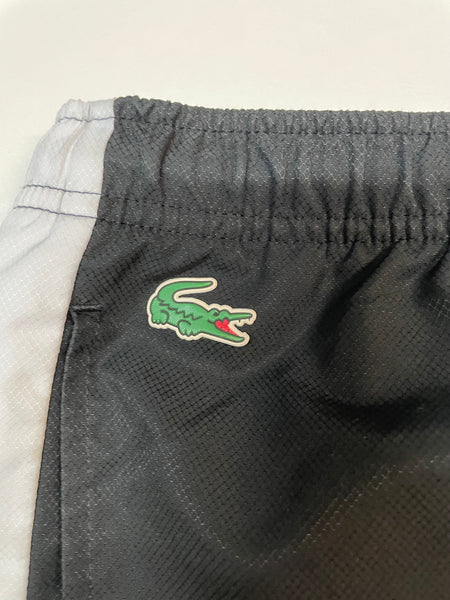 Lacoste Vintage Trackpants Baggy Nylon Stoff aus Regenjacke XL 9590