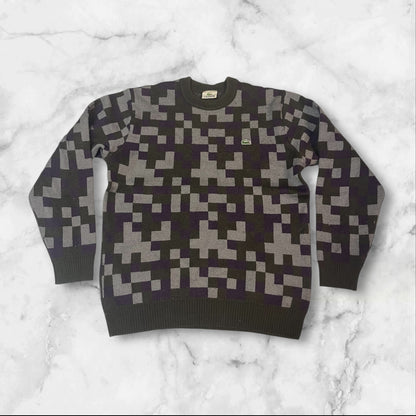 Lacoste Vintage Pullover M 100% Wolle 4895