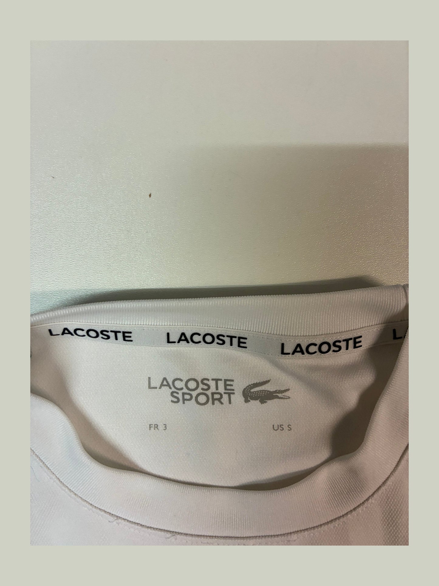 Vintage Lacoste Tshirt S fit M 6112
