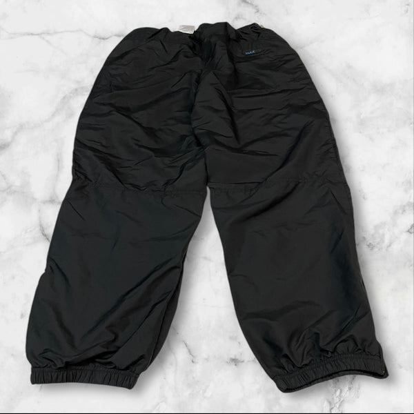 Nike Vintage Trackpants Baggy Nylon Stoff aus Regenjacke L 175