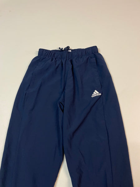 Adidas Vintage Trackpants Baggy Nylon Stoff aus Regenjacke S 9539