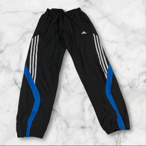 Adidas Vintage Trackpants Baggy Nylon Stoff aus Regenjacke M 365