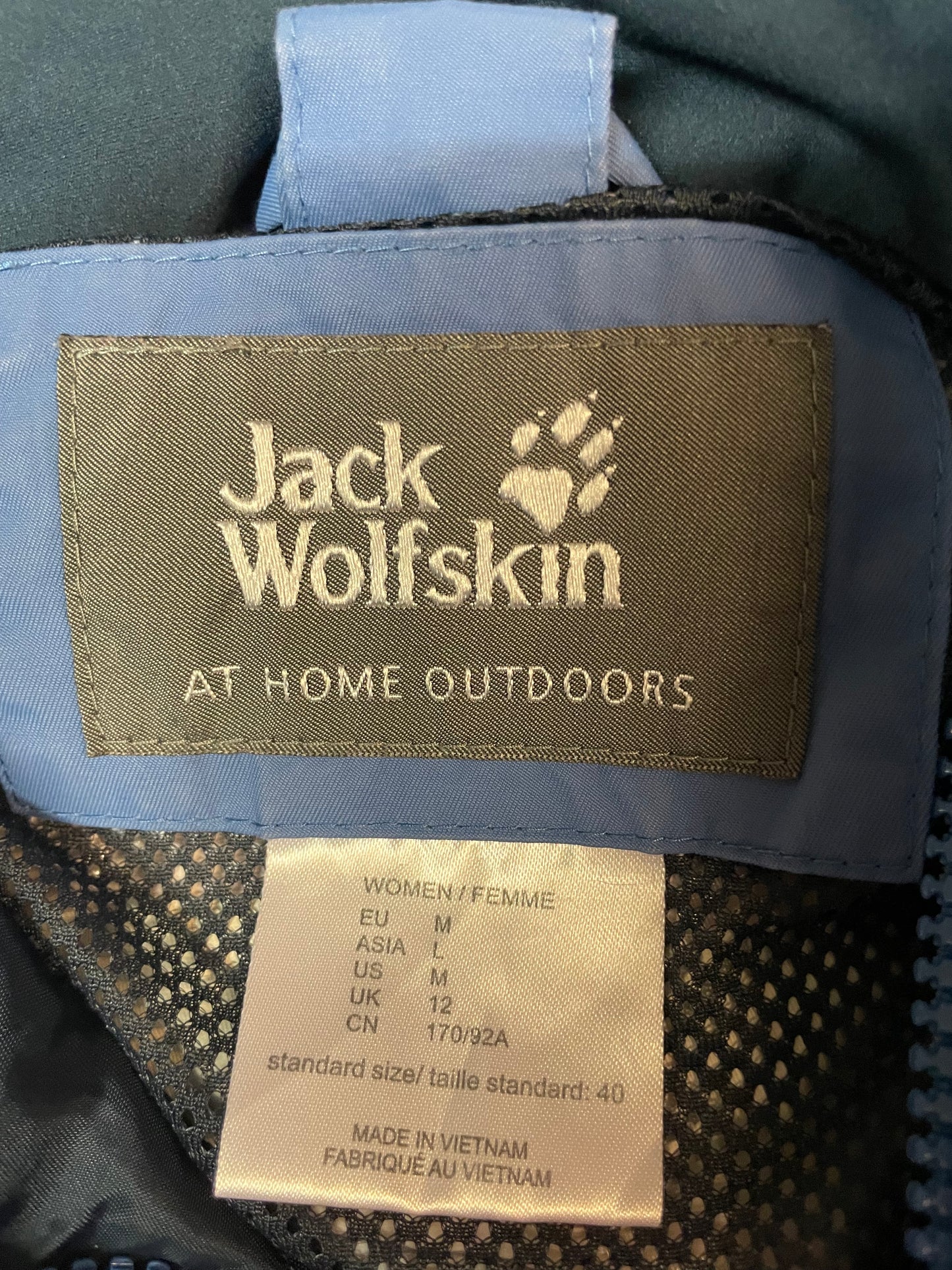Jack Wolfskin Vintage Regenjacke M 4842