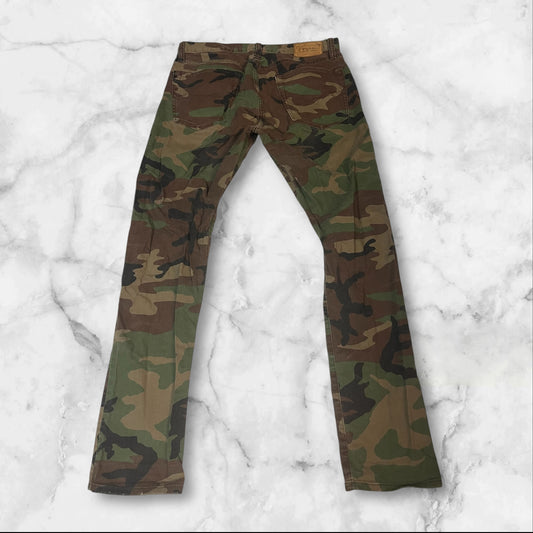 Polo Ralph Lauren Vintage Jeans Cargo Muster W32 L32 3479