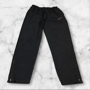 Nike Vintage Trackpants Baggy Nylon Stoff aus Regenjacke L 180