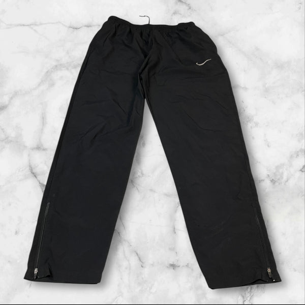 Nike Vintage Trackpants Baggy Nylon Stoff aus Regenjacke L 180