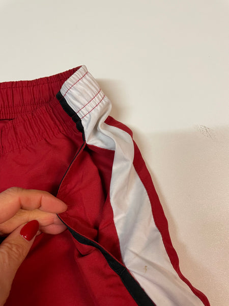 Nike Vintage Trackpants Baggy Nylon Stoff aus Regenjacke M 210