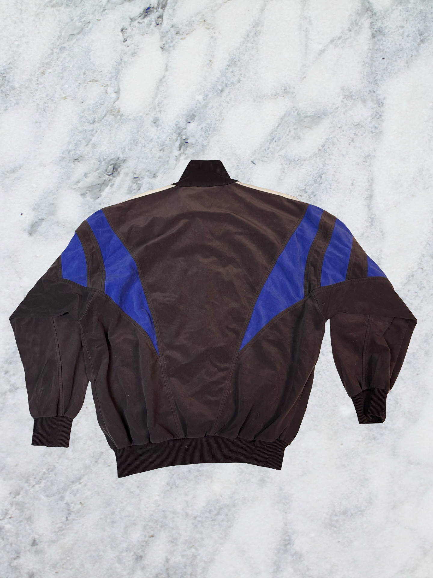 Adidas Vintage Trackjacket Stoff aus Samt M 5830