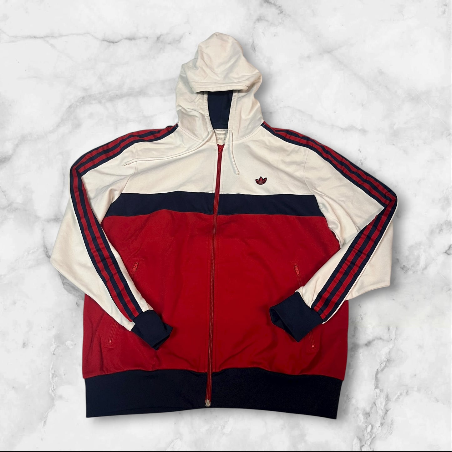 Vintage Adidas TrainingsjackeXl fit L 5073