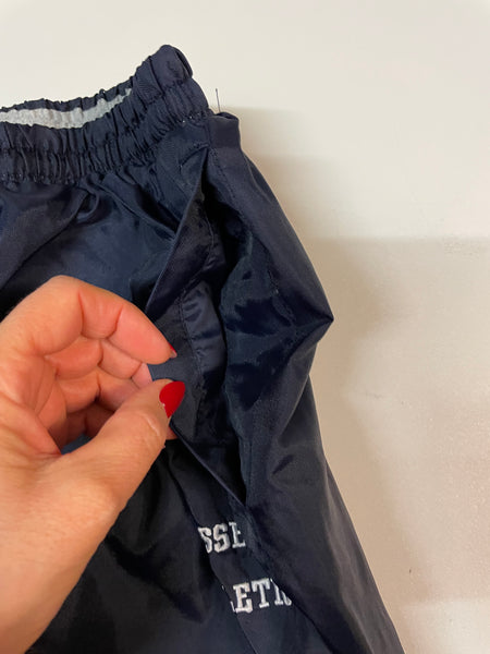 Russell Athlethic Vintage Trackpants Baggy Nylon Stoff aus Regenjacke XS 236