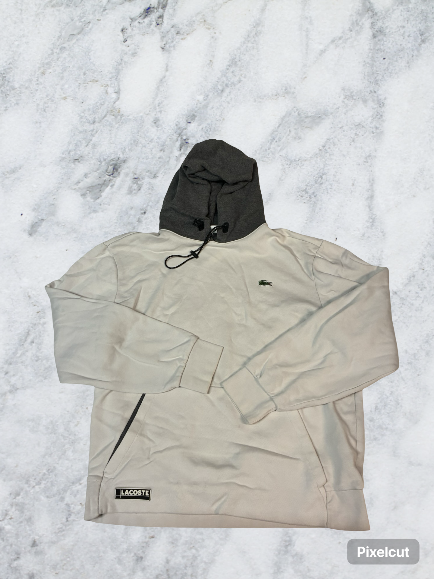 Vintage Lacoste Hoodie L fit S 6106