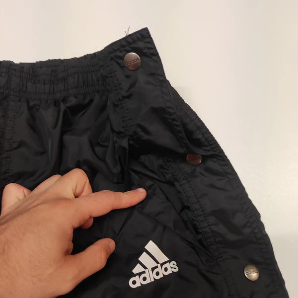 Adidas Vintage Trackpants S Baggy Stoff aus Regenjacke 293