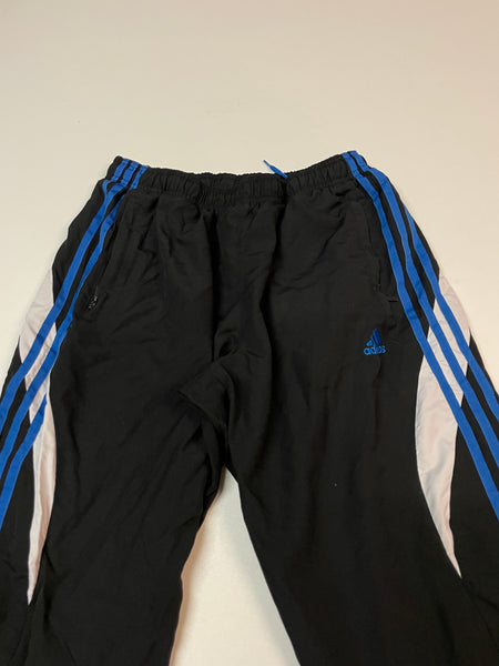 Adidas Vintage Trackpants Baggy Nylon Stoff aus Regenjacke M 215