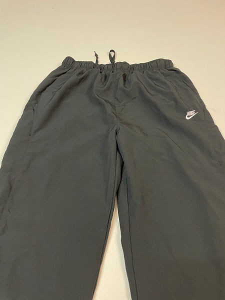 Nike Vintage Trackpants Baggy Nylon Stoff aus Regenjacke L 265