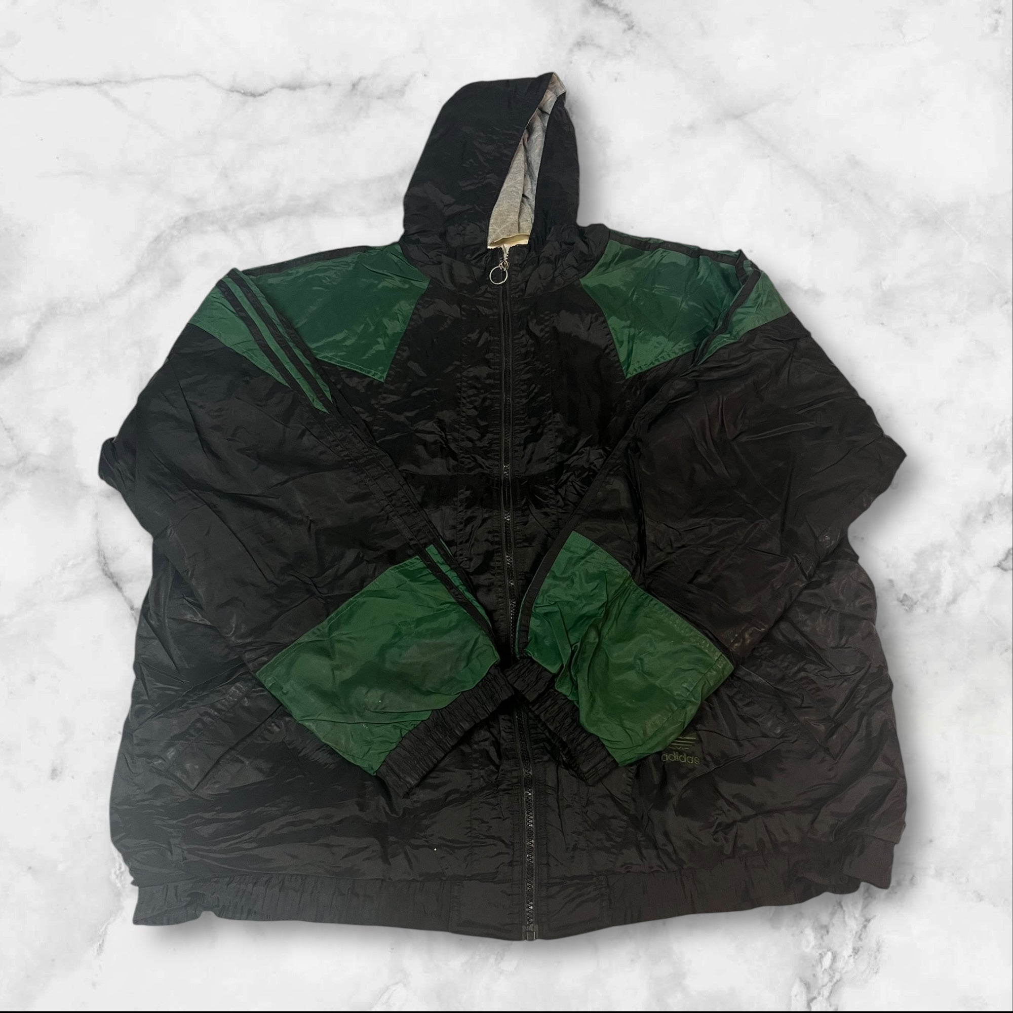 Vintage Adidas Jacke gefüttert XL 1037