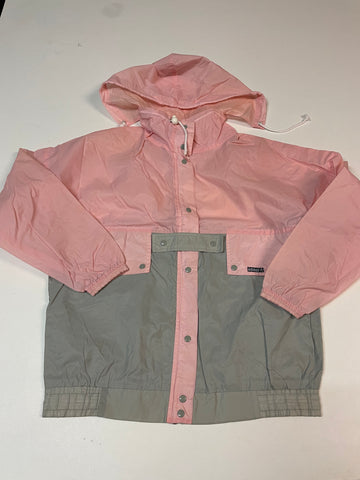 Adidas Vintage Trackjacket Nylon Stoff aus Regenjacke M 8939
