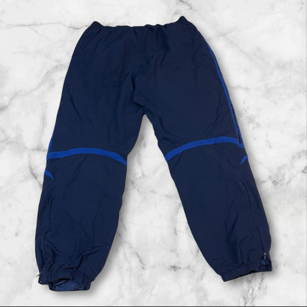 Adidas Vintage Trackpants Baggy Nylon Stoff aus Regenjacke XL 421