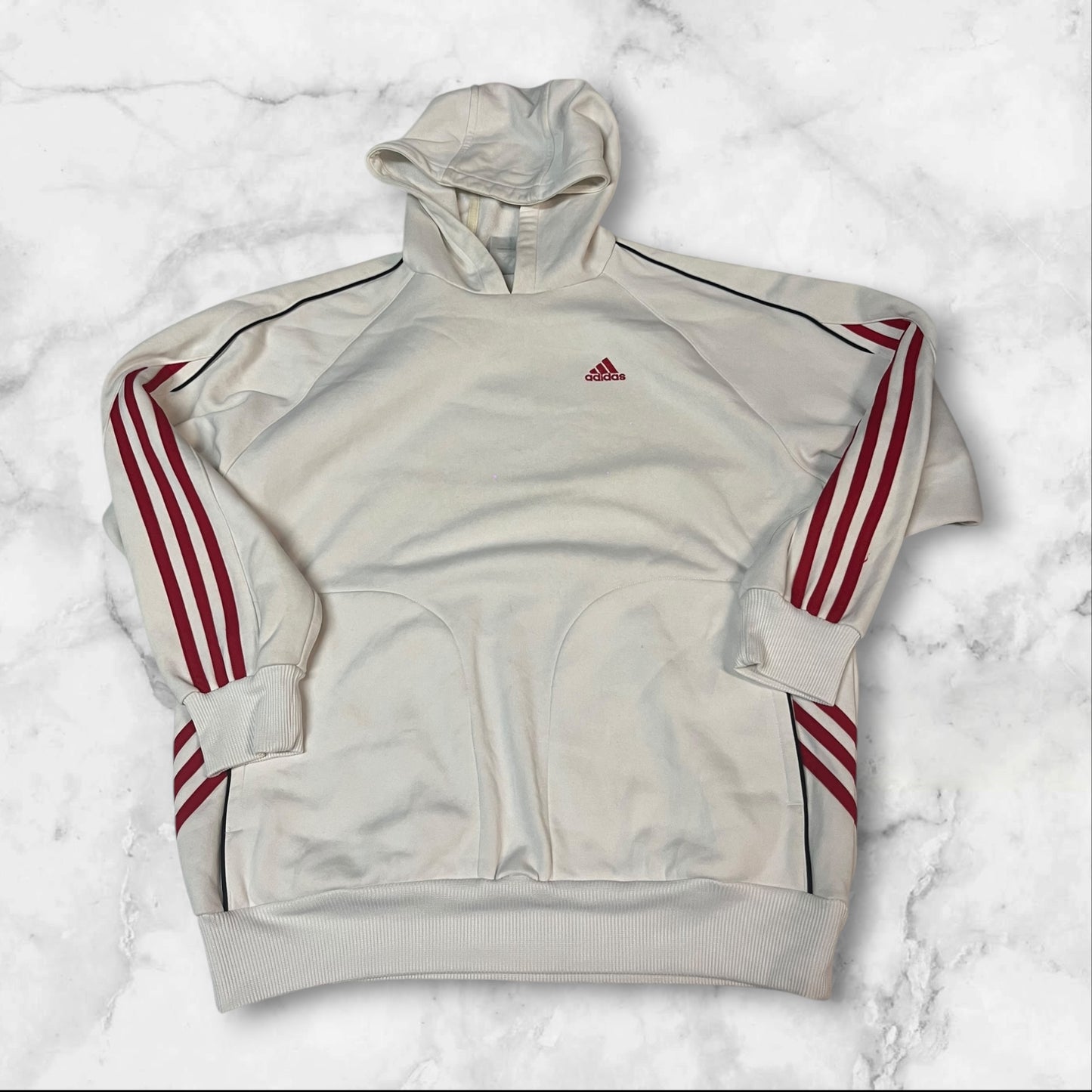 Vintage Adidas Hoodie Kids 164 fit S 5098