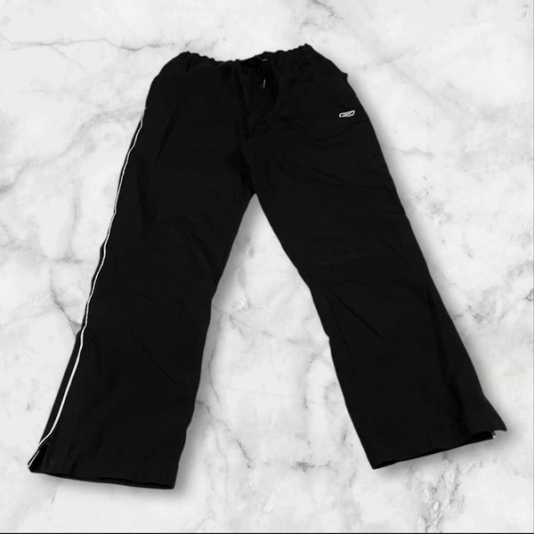 Reebok Vintage Trackpants Baggy Nylon Stoff aus Regenjacke S 178
