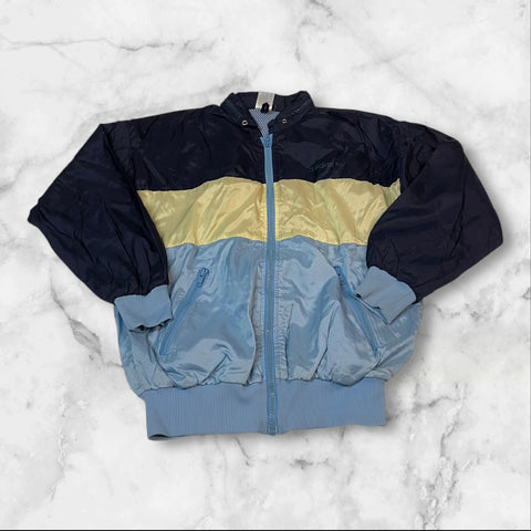 Adidas Vintage Trackjacket Nylon Stoff aus Regenjacke S 118