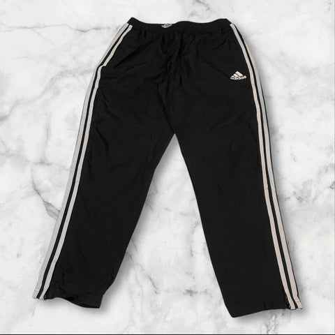 Adidas Vintage Trackpants Baggy Nylon Stoff aus Regenjacke L 420