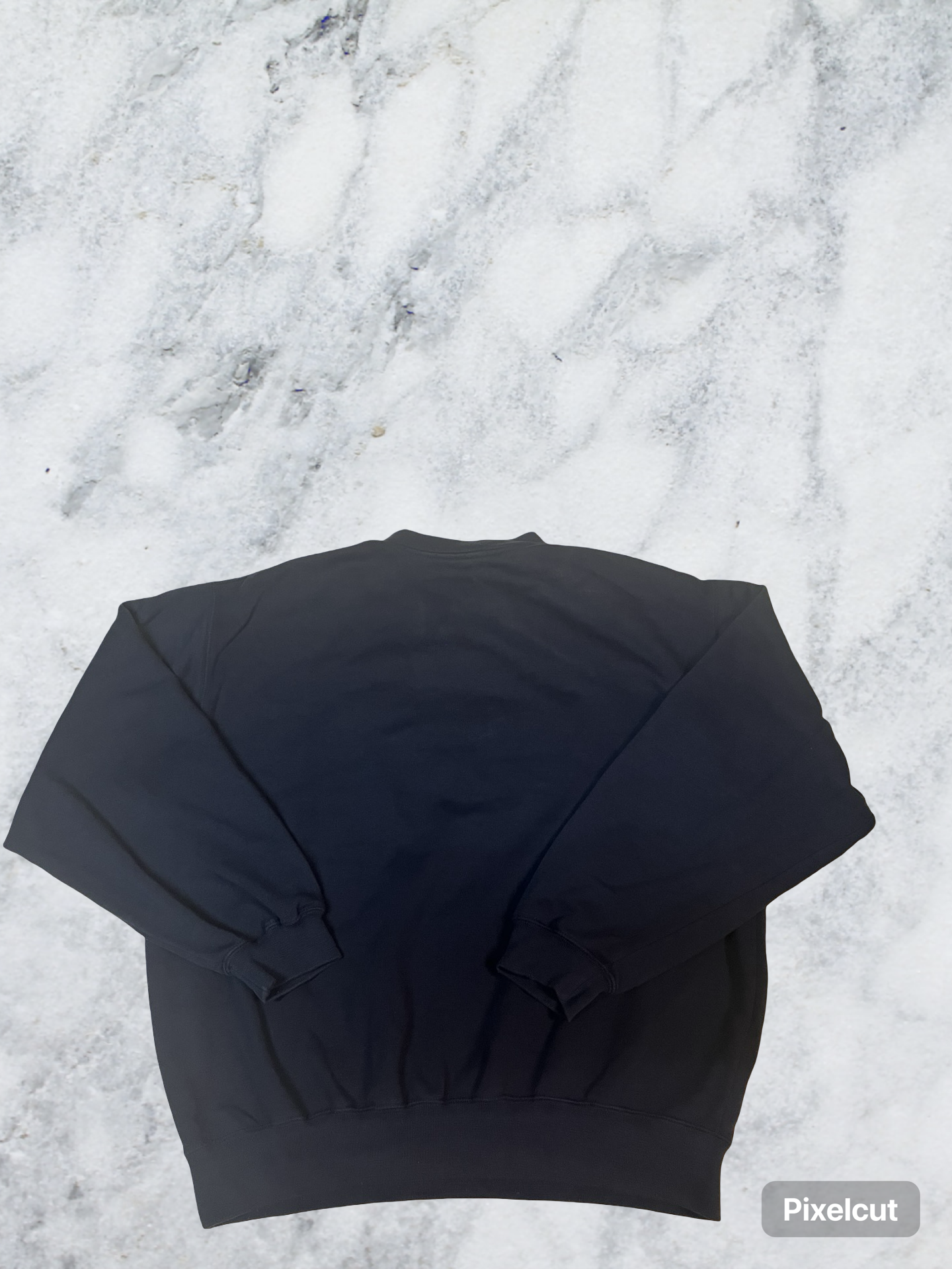 Vintage Reebok Sweatshirt S - M Navy bestickt 5730