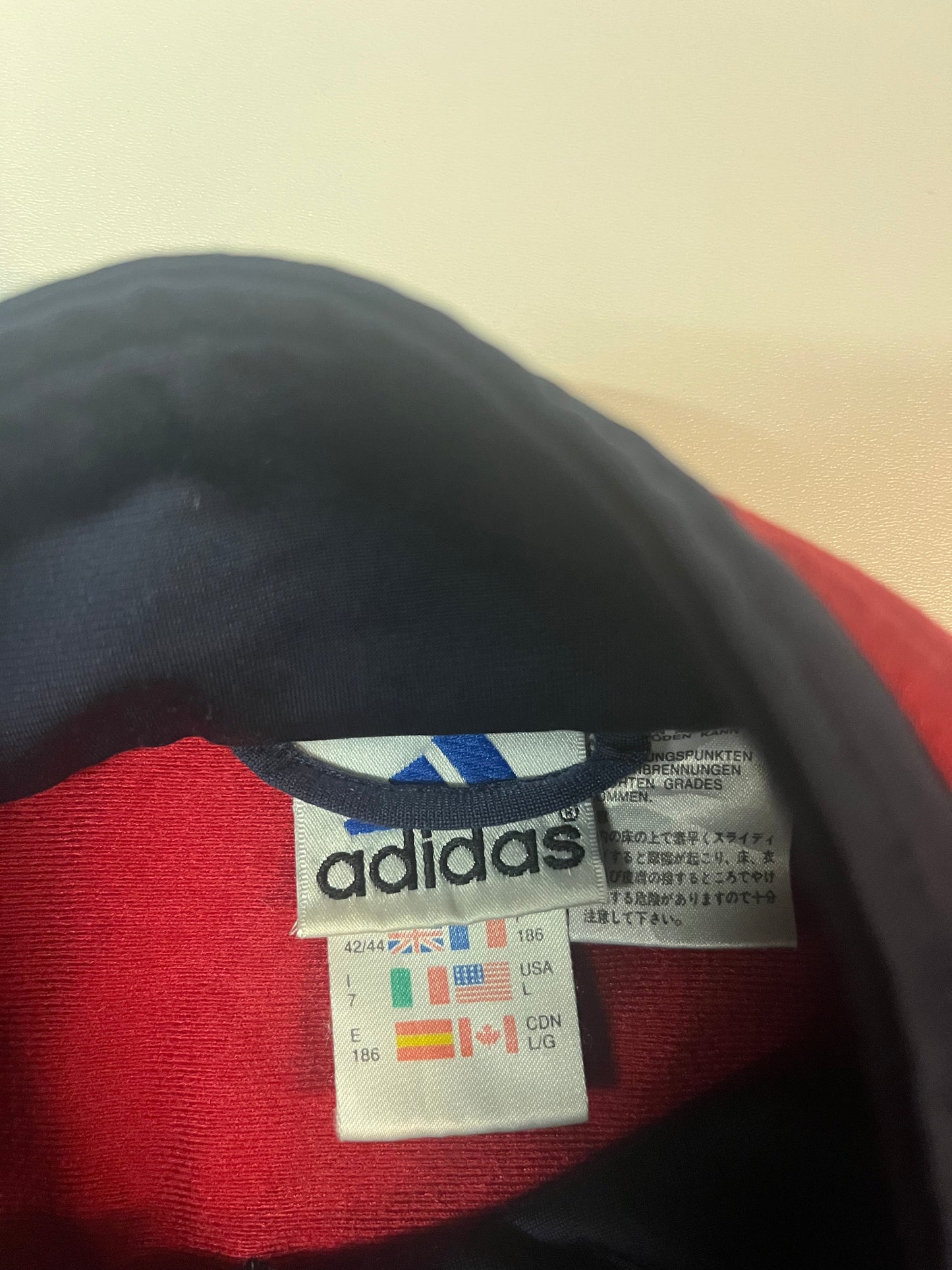 Vintage Adidas Trainingsjacke L 5206