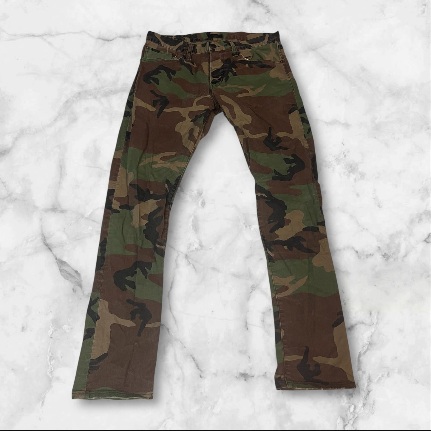 Polo Ralph Lauren Vintage Jeans Cargo Muster W32 L32 3479