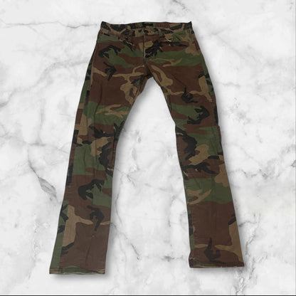 Polo Ralph Lauren Vintage Jeans Cargo Muster W32 L32 3479