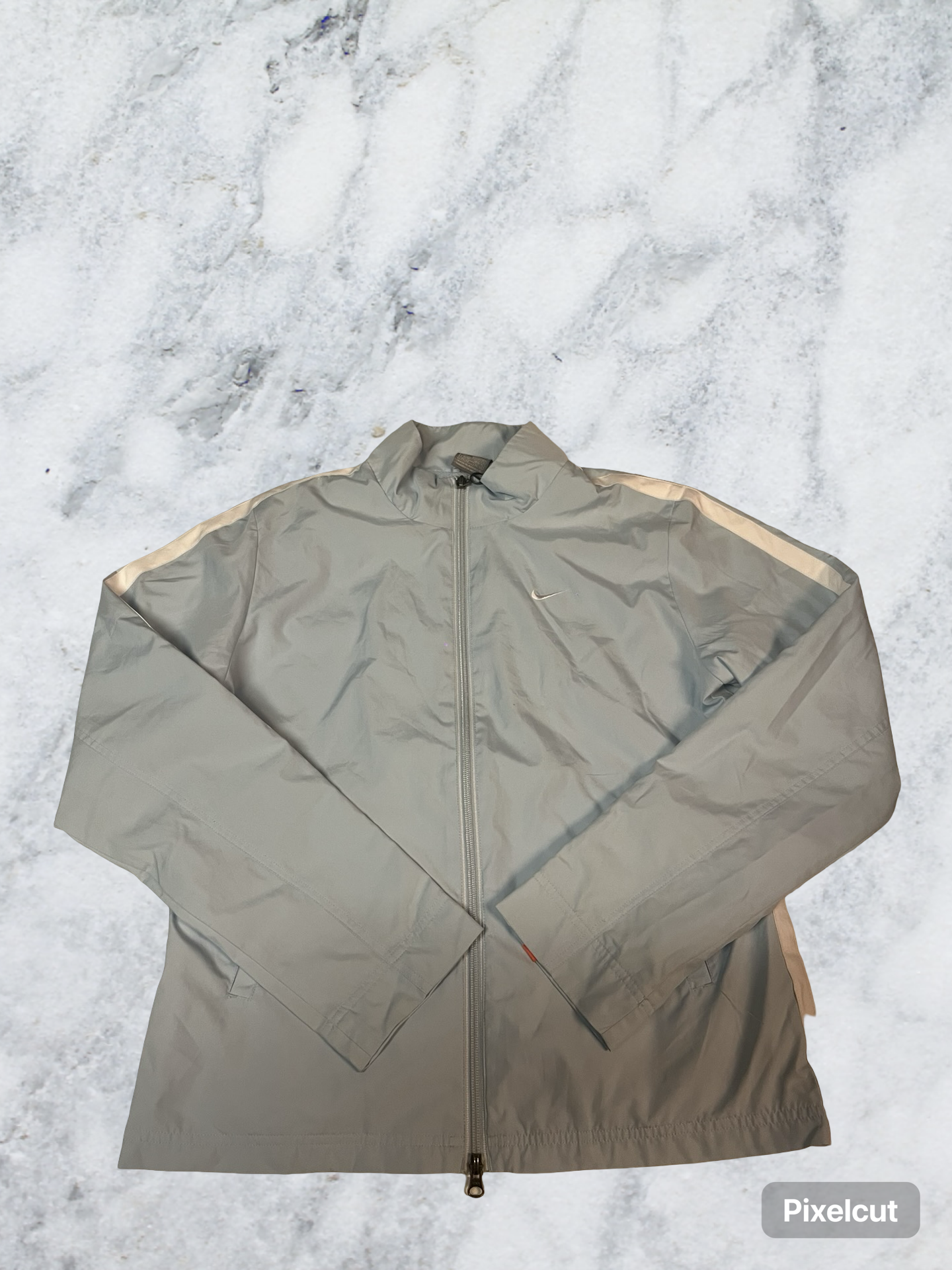 Vintage Nike Regenjacke babyblau L fit S 5747