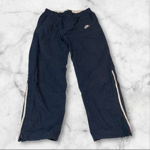 Nike Vintage Trackpants Baggy Nylon Stoff aus Regenjacke XL 251