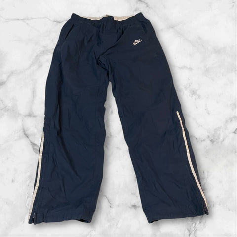 Nike Vintage Trackpants Baggy Nylon Stoff aus Regenjacke XL 251
