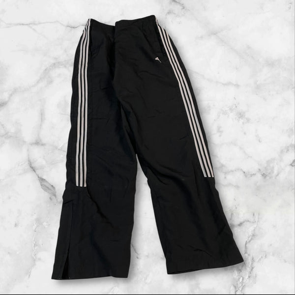 Adidas Vintage Trackpants Baggy Nylon Stoff aus Regenjacke XL 858