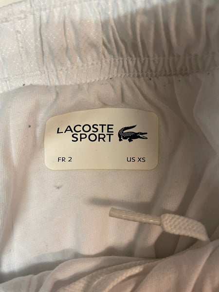 Lacoste Vintage Trackpants Baggy Nylon Stoff aus Regenjacke 9475 XS