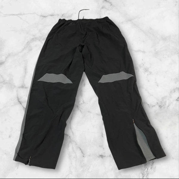 Nike Vintage Trackpants Baggy Nylon Stoff aus Regenjacke XL 169