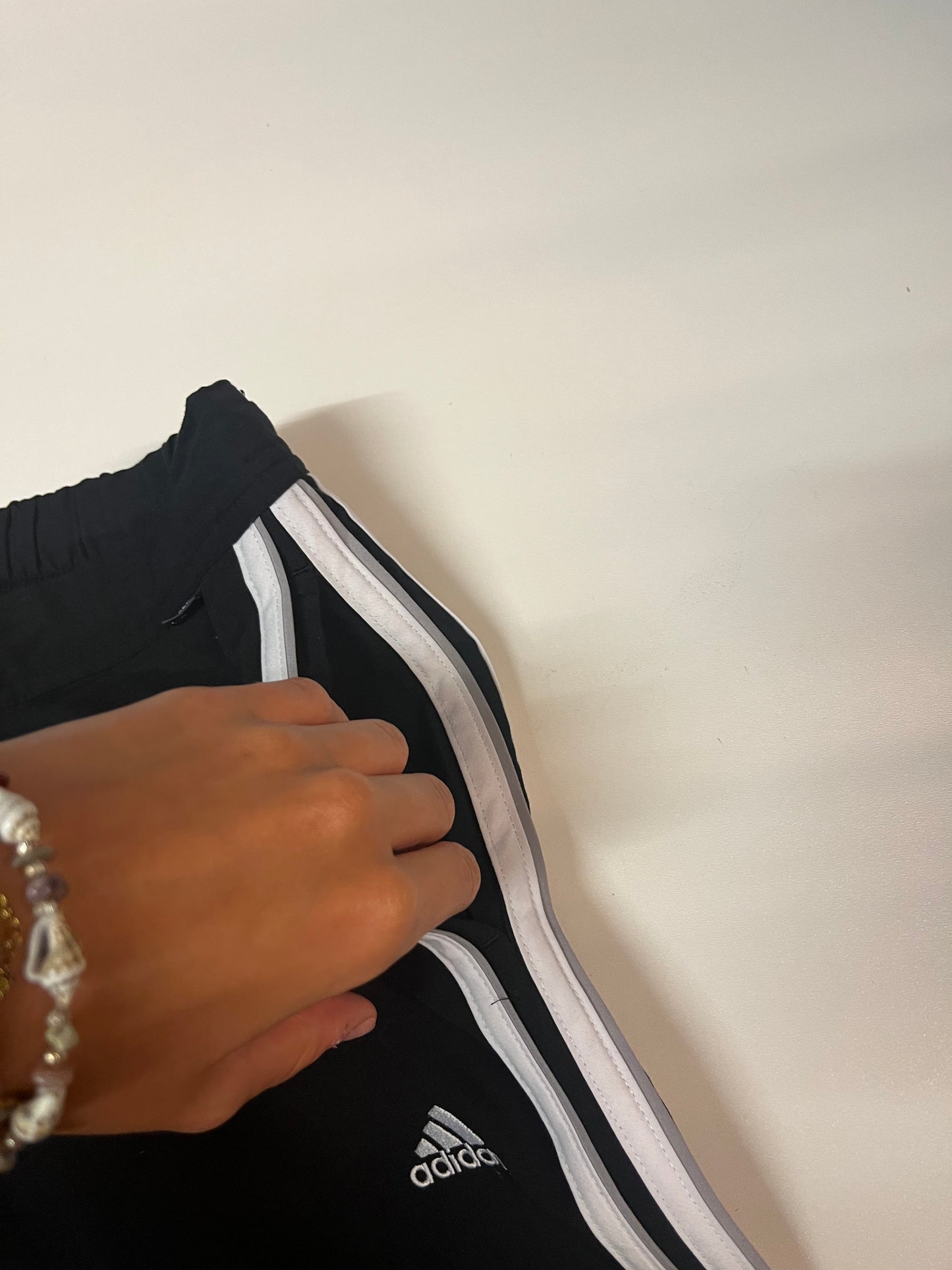 Damen Adidas Vintage Trackpants S Baggy 3423