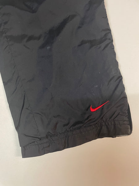 Nike Vintage Trackpants Baggy Nylon Stoff aus Regenjacke #9147 Gr S